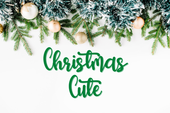 Christmas Cute Font: A Charming Script for Business Branding