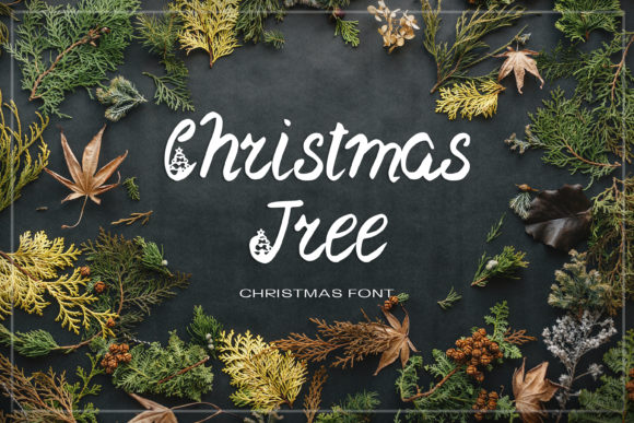 Christmas Tree Font: A Beautiful Typeface for Makers and Sellers