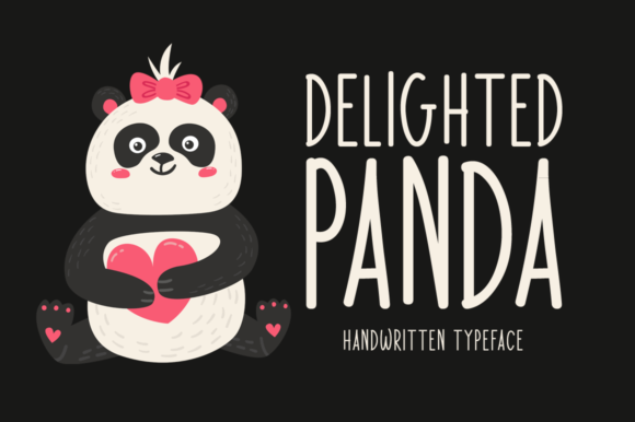 Delighted Panda: A Handwritten Font That Elevates Brand Identity