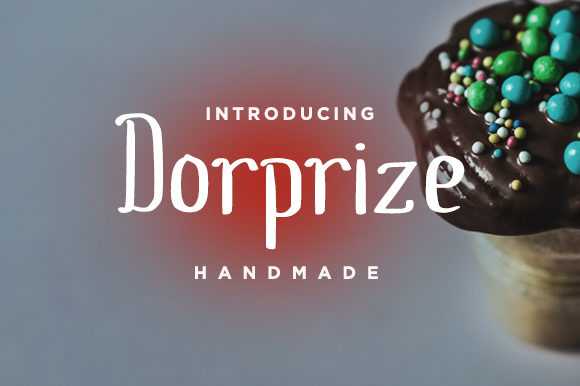 Dorprize Font: A Handwritten Typeface for Editorial Elegance