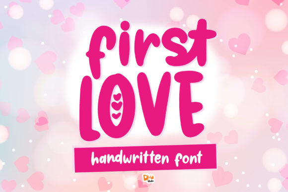 First Love Font: A Handwritten Typeface That Adds Personality to Branding