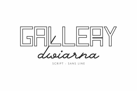 Gallery Dwiarna: A Font Family That Brings Personality to Your Craft