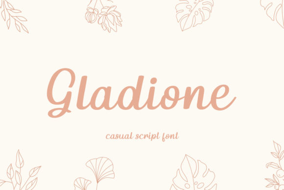 Gladione: A Handwritten Script Font That Elevates Your Campaigns