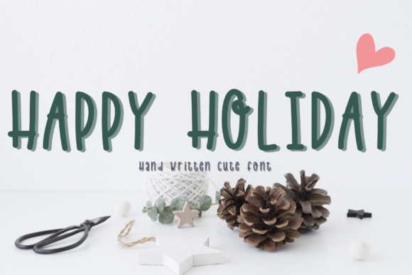 Happy Holiday Font Review: A Handwritten Typeface for Heartfelt Branding