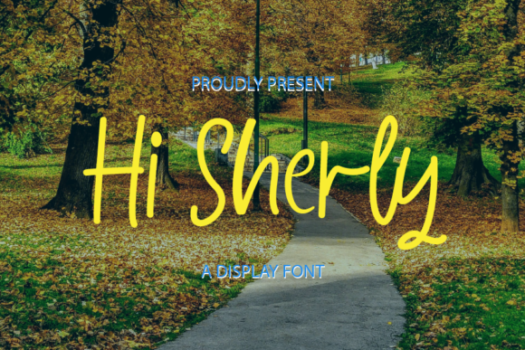 Hi Sherly Font Review: A Joyful Handwritten Typeface for Creative Projects