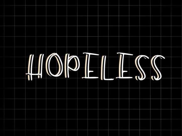 Hopeless Font Review: A Playful Handwritten Typeface for Creative Projects