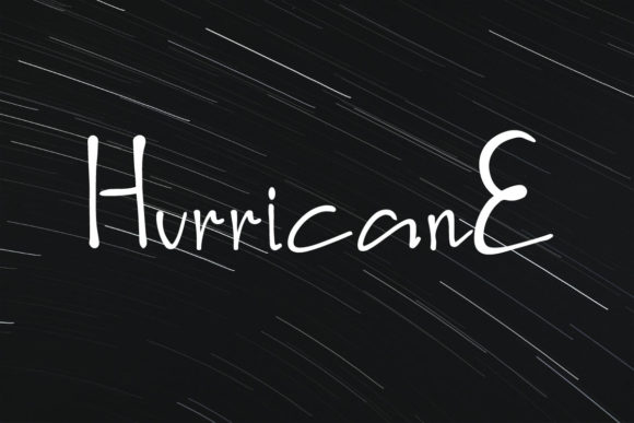 Hurricane Font Review: A Delightful Script for Campaign Design