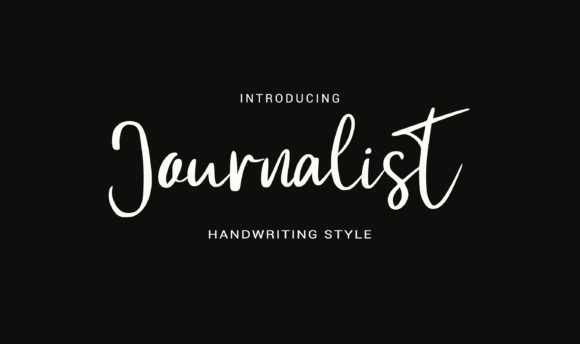Journalist Font: A Handwritten Typeface That Elevates Digital Design