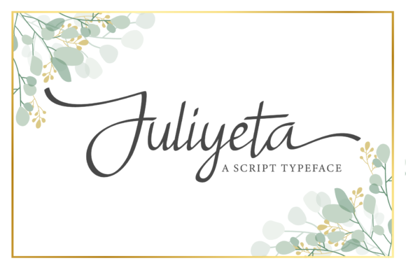 Juliyeta: A Handwritten Typeface for Modern Web Design