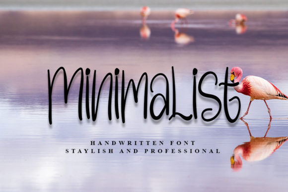 Minimalist: A Handwritten Typeface for Thoughtful Editorial Design