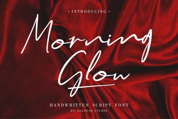 Morning Glow: A Handwritten Font That Brings Warmth to Branding