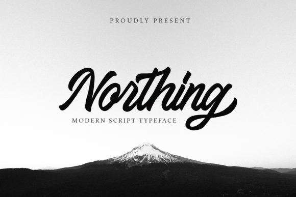 Northing: A Versatile Script Font for Modern Branding