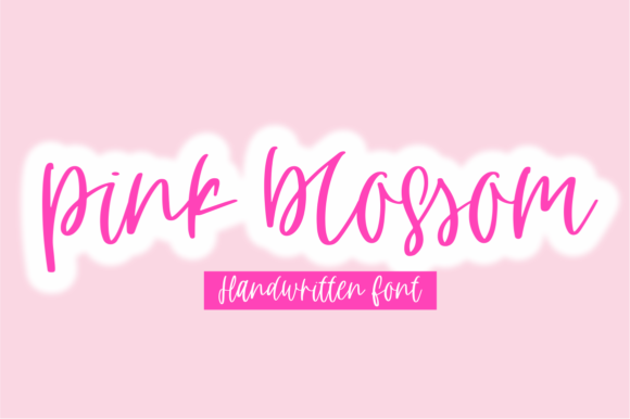 Pink Blossom Font: A Beautiful Script for Your Brand