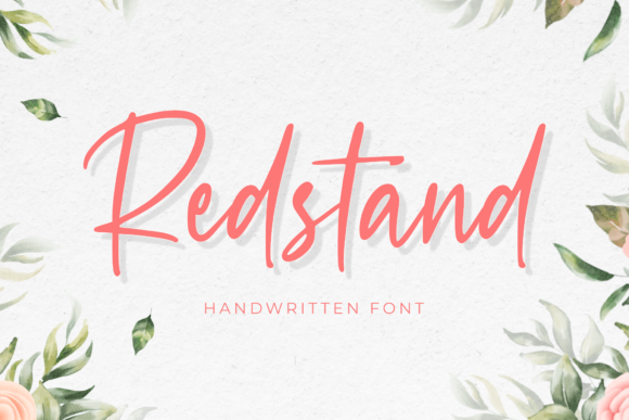 Redstand: A Script Font That Elevates Brand Design