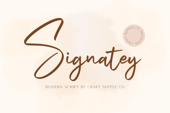 Signatey Font Review: A Handwritten Typeface for Creative Campaigns