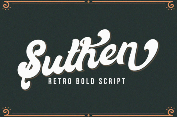 Suthen: A Bold Handwritten Typeface for Editorial Impact