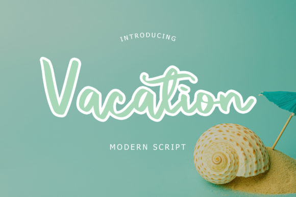 Vacation Font Review: A Script Amp with Personality