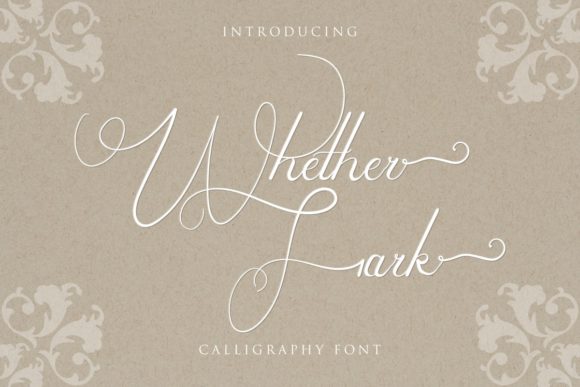 Whether Fark: A Script Font That Elevates Your Web Design