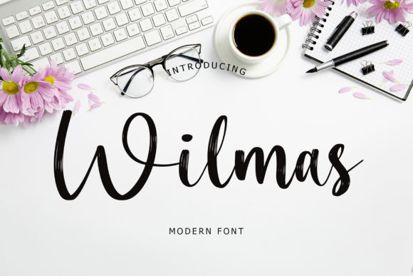 Wilmas: A Handwritten Font for Beautiful Craft Projects